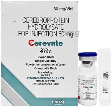 Cerevate 60mg Injection
