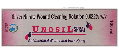 Unosil Antimicrobial Wound and Burn Spray