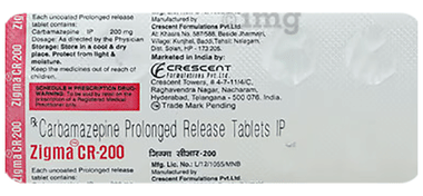 Zigma CR 200 Tablet