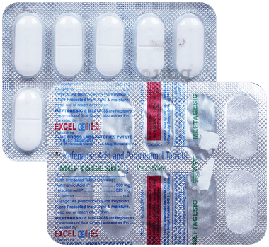 Meftagesic 500mg/325mg Tablet