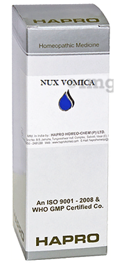 Hapro Nux Vomica Dilution CM Hapro Nux Vomica Dilution CM