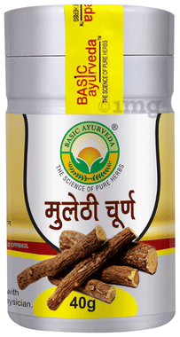 Basic Ayurveda Mulethi Churna Basic Ayurveda Mulethi Churna