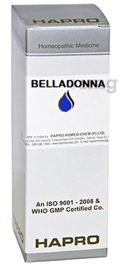 Hapro Belladonna Dilution 1M Hapro Belladonna Dilution 1M