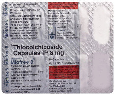 Miofree 8mg Capsule
