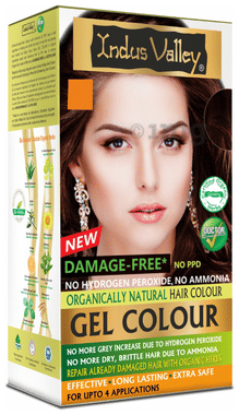 Indus Valley Organically Natural Hair Colour Gel | No Ammonia | Copper Mahogany