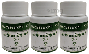 Dhanvantari Arogyavardhini Vati (60 Each) Dhanvantari Arogyavardhini Vati (60 Each)