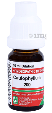 ADEL Caulophyllum. Dilution 200 ADEL Caulophyllum. Dilution 200