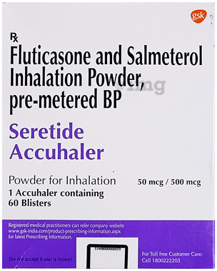 Seretide 50mcg/500mcg Accuhaler
