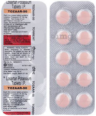 Tozaar 50 Tablet