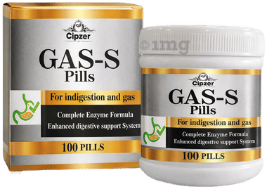 Cipzer Gas-s Pill | For Digestive, Acidity, Bloating & Constipation Issues Tablet Cipzer Gas-s Pill | For Digestive, Acidity, Bloating & Constipation Issues Tablet