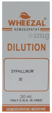 Wheezal Syphillinum Dilution 30 Wheezal Syphillinum Dilution 30