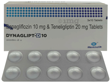 Dynaglipt D 10mg/20mg Tablet