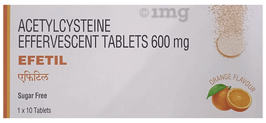 Efetil Tablet Orange Sugar Free