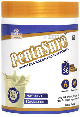 PentaSure Complete Balanced Nutrition with Prebiotic FOS & BCAA Vanilla Powder PentaSure Complete Balanced Nutrition with Prebiotic FOS & BCAA Vanilla Powder