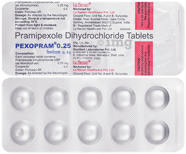 Pexopram 0.25mg Tablet