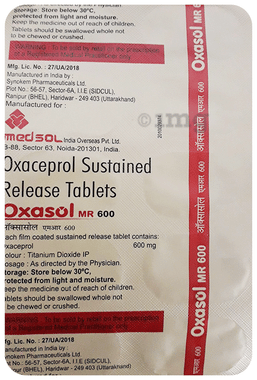 Oxasol MR 600 Tablet