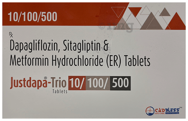 Justdapa-Trio 10/100/500 Tablet ER