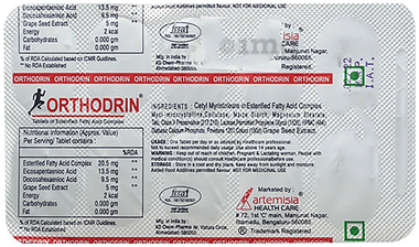 Orthodrin Tablet Orthodrin Tablet