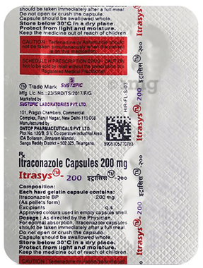 Itrasys 200 Capsule