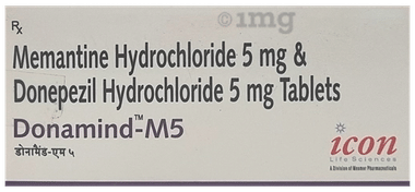 Donamind M 5mg/5mg Tablet