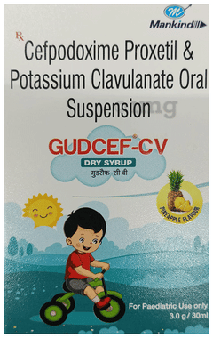 Gudcef-CV Oral Suspension Pineapple