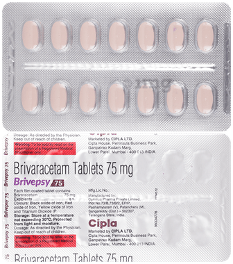 Brivepsy 75mg Tablet