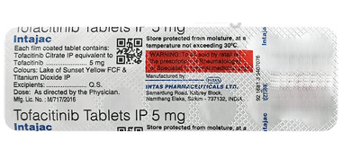 Intajac 5mg Tablet