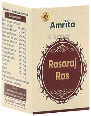 Amrita Rasaraj Ras Tablet