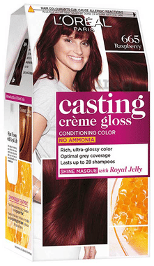 Loreal Paris Casting Creme Gloss Conditioning Color Raspberry