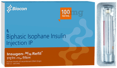 Insugen 30/70 100IU Refil Cartridge