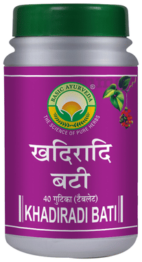 Basic Ayurveda Khadiradi Bati