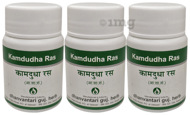 Dhanvantari Kamdudha Ras Tablets (60 Each)