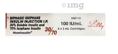 HUMINsulin 30/70 Cartridge (3ml Each)