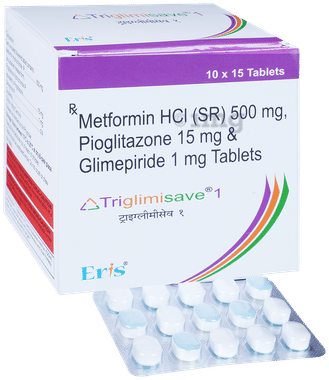 Triglimisave 1 Tablet SR