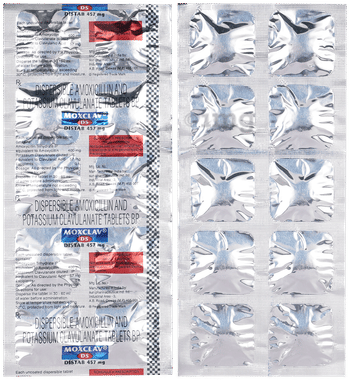 Moxclav DS 457mg Tablet
