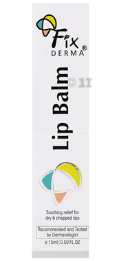 Fixderma Lip Balm with Vitamin C & E | Hydrates & Nourishes Dark, Dry, Chapped Lips Fixderma Lip Balm with Vitamin C & E | Hydrates & Nourishes Dark, Dry, Chapped Lips