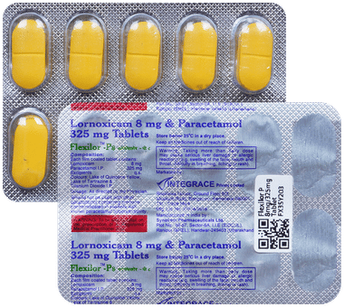 Flexilor P  8mg/325mg Tablet