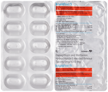 Daplo MF 5mg/1000mg Tablet