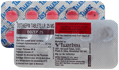 Dozep 25mg Tablet