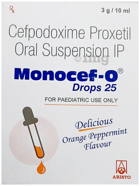 Monocef O Oral Drop Delicious Orange Peppermint