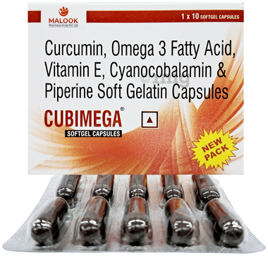 Cubimega Softgel Capsule