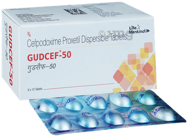Gudcef 50mg Tablet DT