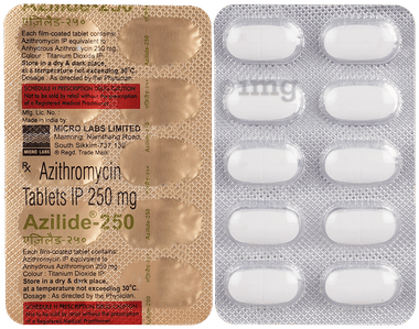 Azilide 250 Tablet