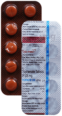 Topate 25mg Tablet