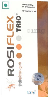 Rosiflex Trio Capsule with Rosehip Extract, Boswellia Serrata & Devil's Claw Extract