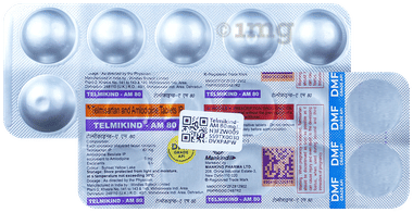 Telmikind-AM 80 Tablet