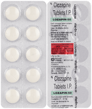 Lozapin 50mg Tablet