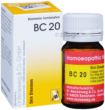 Dr. Reckeweg Bio-Combination 20 (BC 20) Tablet Dr. Reckeweg Bio-Combination 20 (BC 20) Tablet