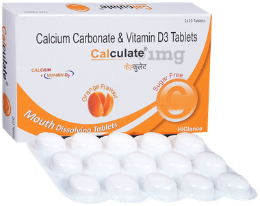 Calculate Tablet Orange Sugar Free