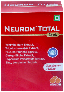 Neurom Total Sachet Raspberry Sugar Free
